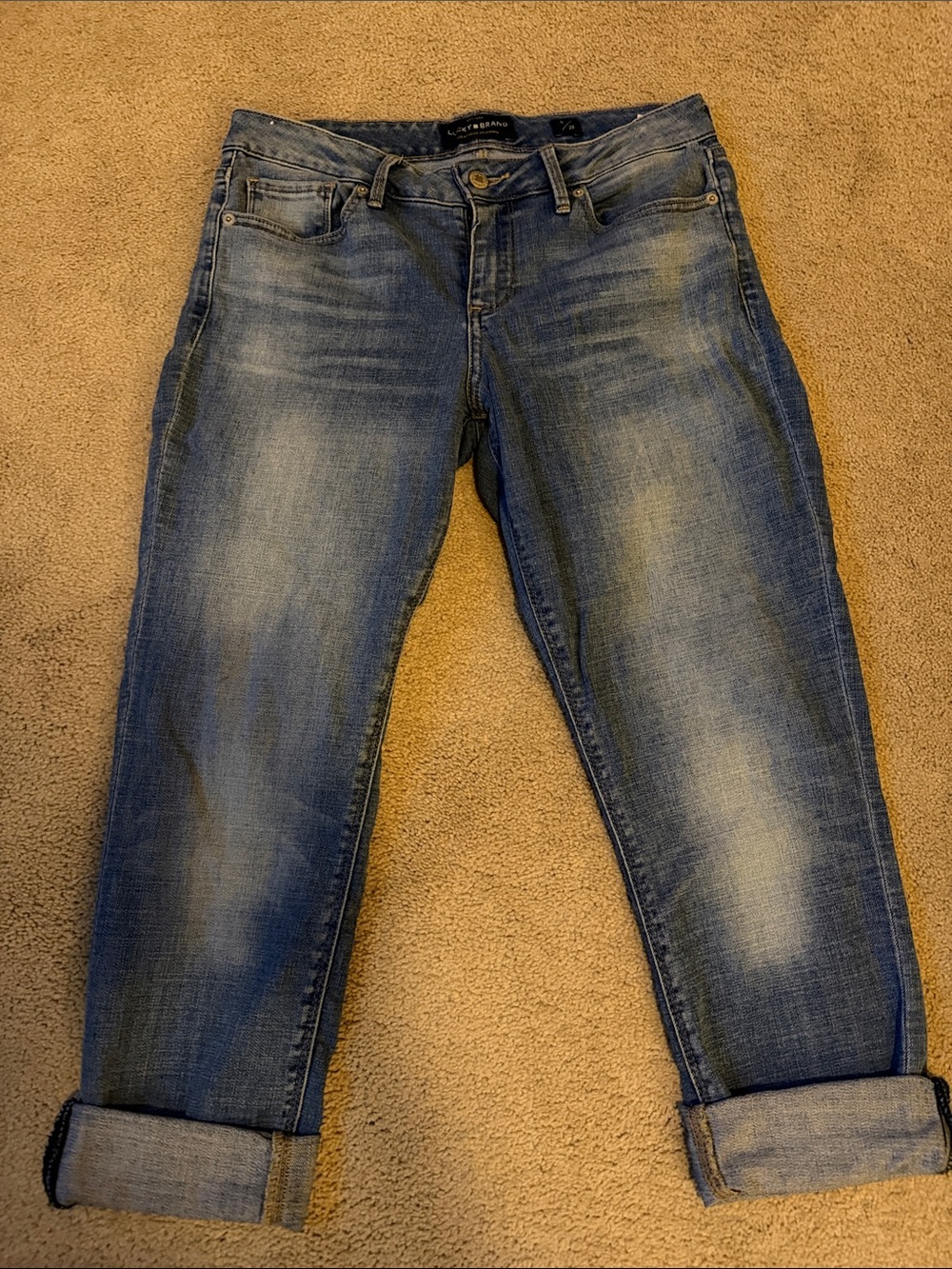 Lucky Brand Women's Lolita Cropped Jeans-size 6/28, EUC